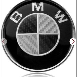 BMWMODS 7-Piece Hood Trunk Emblem Set | E82 E90 E92 E93 M3 (Black)
