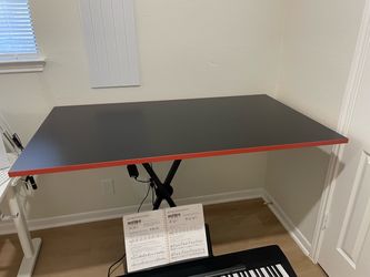 IKEA table top 55x31.5in - black | no legs