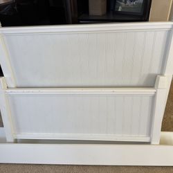 White Bed Frame