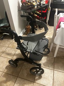 Drive NITRO Walker Rollator with Cup Holder + Storage
