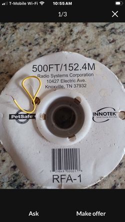 500 Ft pet wire new