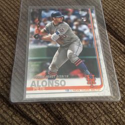 Baseball Card 2019 Topps Pete Alonso Rookie
