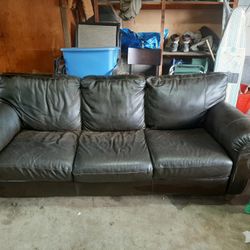 Genuine NATUZZI leather Sofa