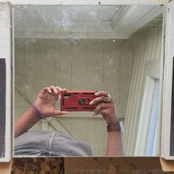 glacier bay 6 piece frameless mirror