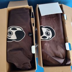 $30 firm for both, Yes, It's Available, Pair of The Shrunks Toddler Travel Beds, Inflatable Mattress,  60  x 37 x 9, Good Condition,  $180 retail 