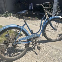 Vintage Schwinn Girls Bike Hornet 26 In Originall!