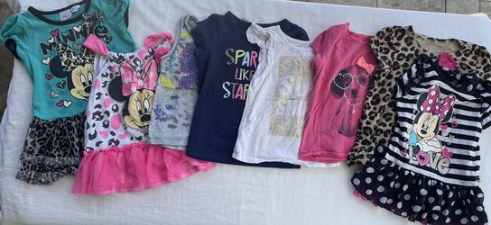 Girls 3T Summer Shirt Lot, 8 Pieces