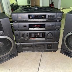Sharp Speakers & Stereo Set Music System