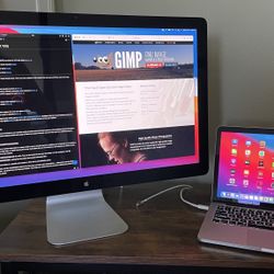 Apple MacBook Pro and Apple 27” Thunderbolt Display 