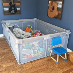 Gray DripeX  Playpen 