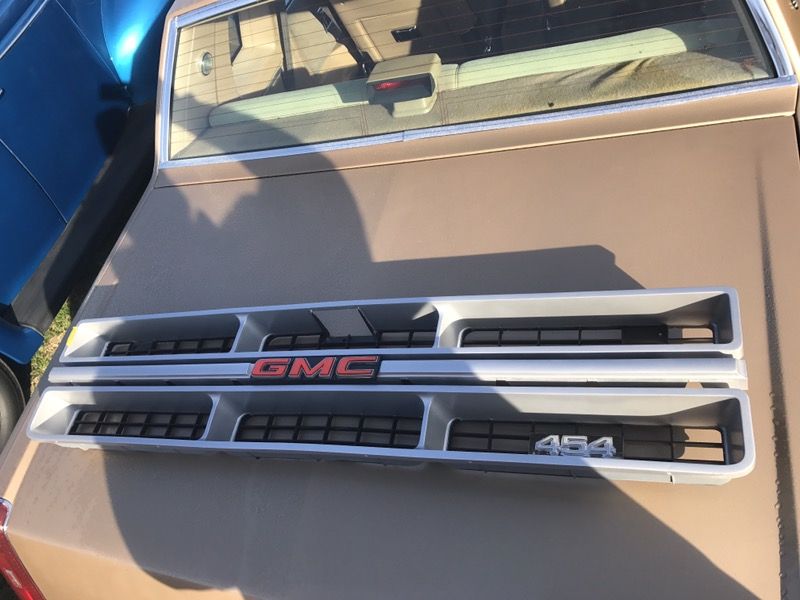 75/76 gmc grill 454
