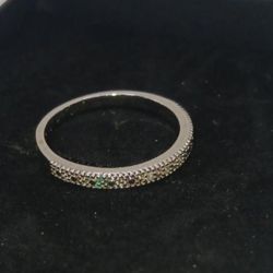 Silver ring size 11.5