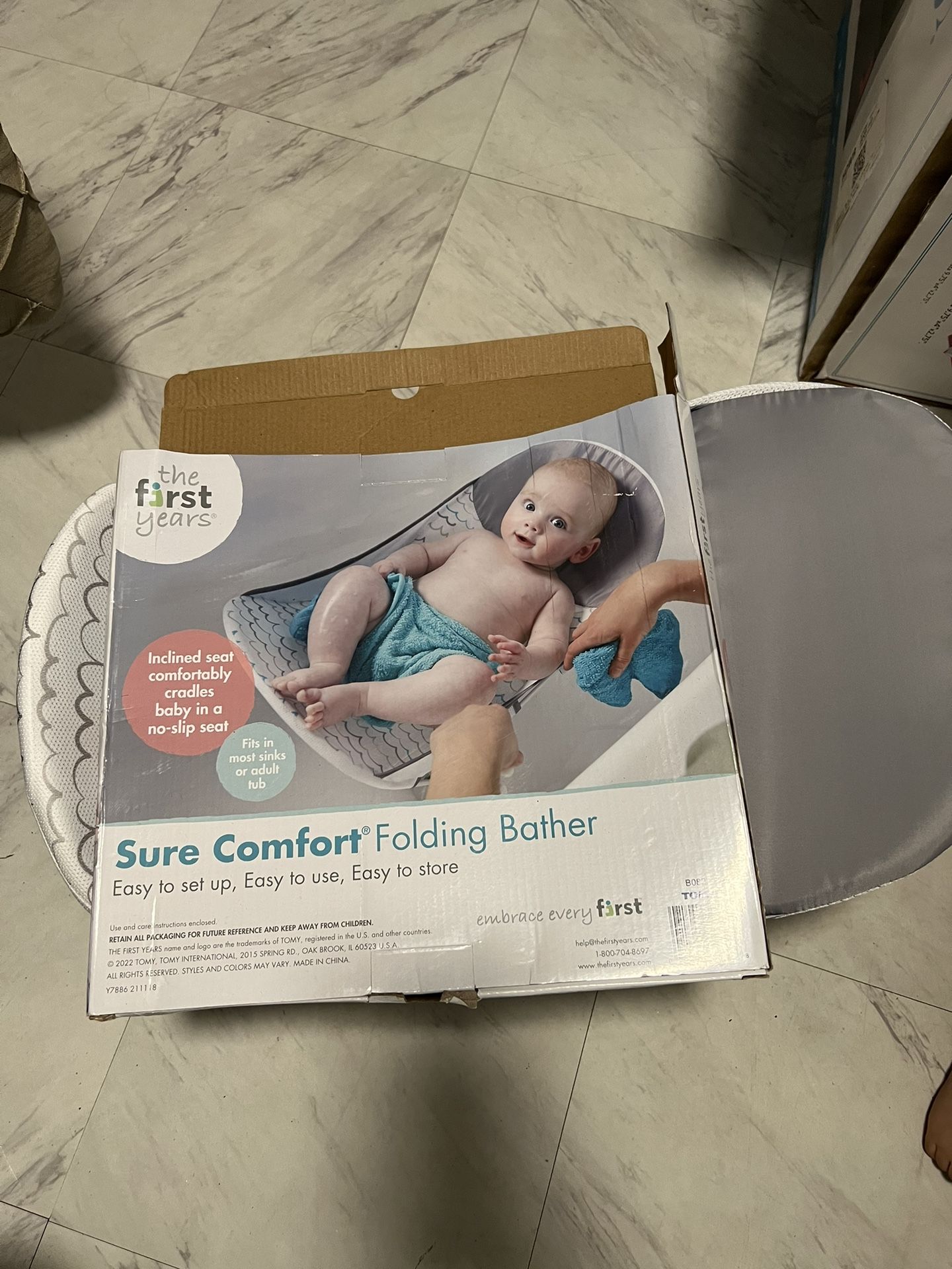 baby bath SURE COMFORT FOLDING BATHER