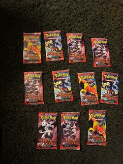 Pokémon Scarlet & Violet Destined Rivals Booster Packs x11