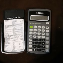 Tl-30xa Calculator With Cover