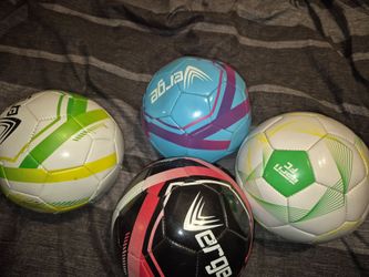 Soccer Balls size 3 used for U8
