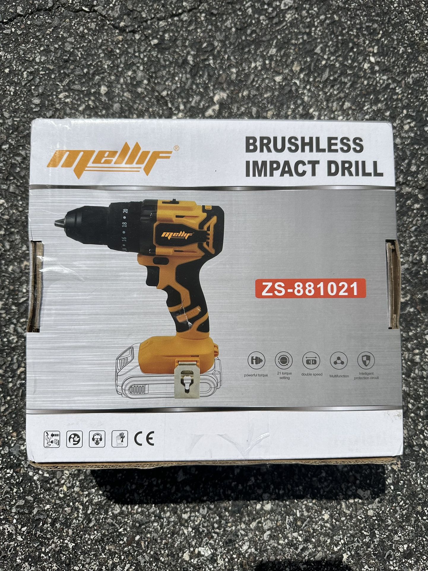 Mellif Brushless Impact Drill