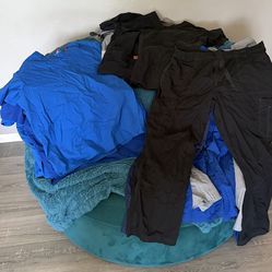 Male XLarge Large Scrub Tops And Bottoms