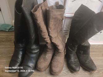 Women's boots bundle size 9 and 9.5