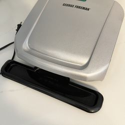 George Forman Grill with Removable Plates