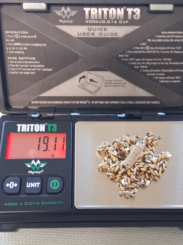 10k 18.5 Inch Gold Chain