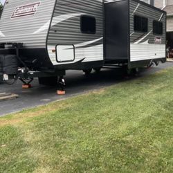 Rent To Own 2/1 Bed/bath In Coleman Trailer With Full Popout Kitchen And Living Room Three TVs 