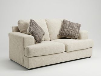 Light Gray Loveseat Sofa