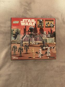 Lego[75372] Clone Trooper, Battle Droid &Battle Pack .215 Pieces