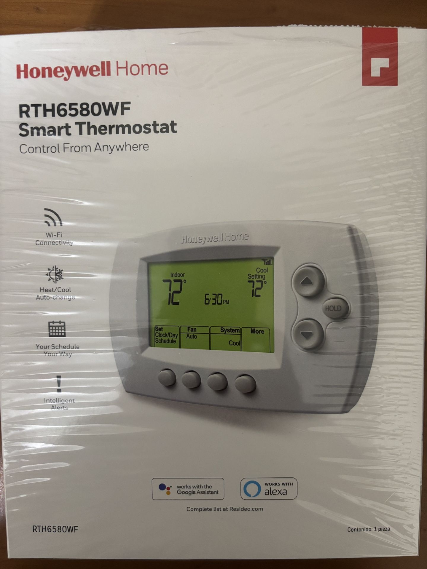 Honeywell Home RTH6580WF WI-FI Programmable Smart Thermostat Brand New Open Box