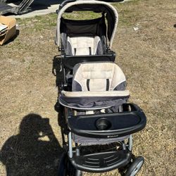 Double Baby Stroller 