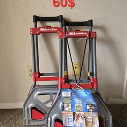 carretón plegable tipo dolly Milwaukee