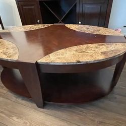 Marble Top Coffee Table 