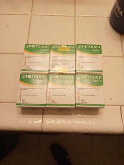 One Touch Verio 50 Test Stripes