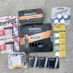 New assortment Of Batteries 