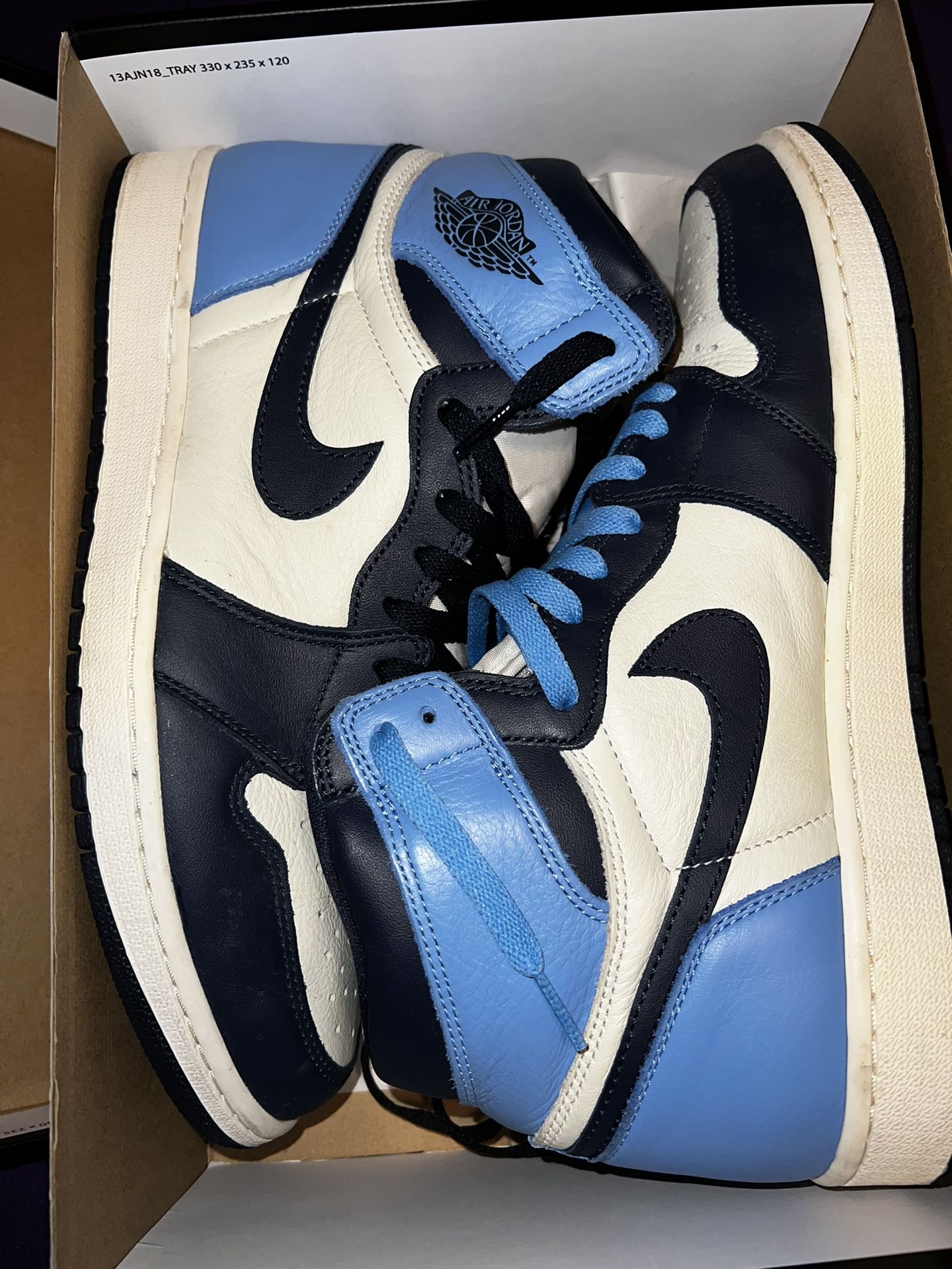 Jordan 1 Obsidian