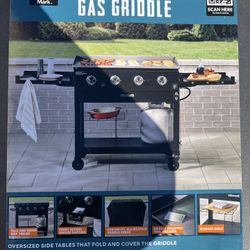 Member’s Mark 4-Burner Gas Griddle – Heavy Duty Outdoor Cooking