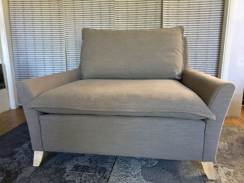 West Elm Bliss Chair-and-a-Half (wide chair)