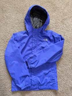 🔥 THE NORTH FACE HyVent Waterproof Jacket Girls M (10-12) LIKE NEW 🔥