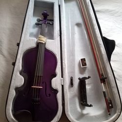 Full Size Purple Violin (Collectible)