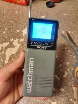 Vintage Sony Watchman Portable Tv