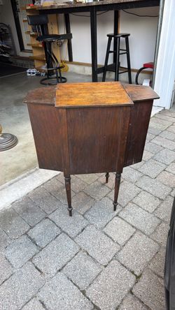 Vintage sewing cabinet