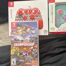 Nintendo Switch Game And Controller 
