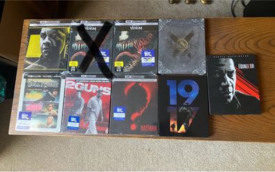 4K blu-ray Steelbooks