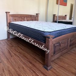 Queen Bed And Mattress 
