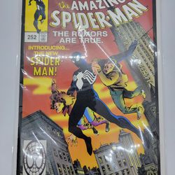 The Amazing Spiderman #252 Toybiz Reprint First Black Suit In Amazing Spiderman