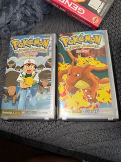 Pokémon The Johto Journeys VHS