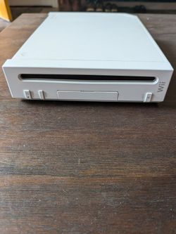 As is for parts or repair Nintendo Wii console