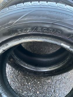 2 tires 245/60/18 like new