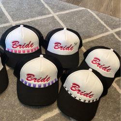 Bride hat trucker hat wedding bachelorette