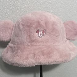 Pink Mickey bucket hat